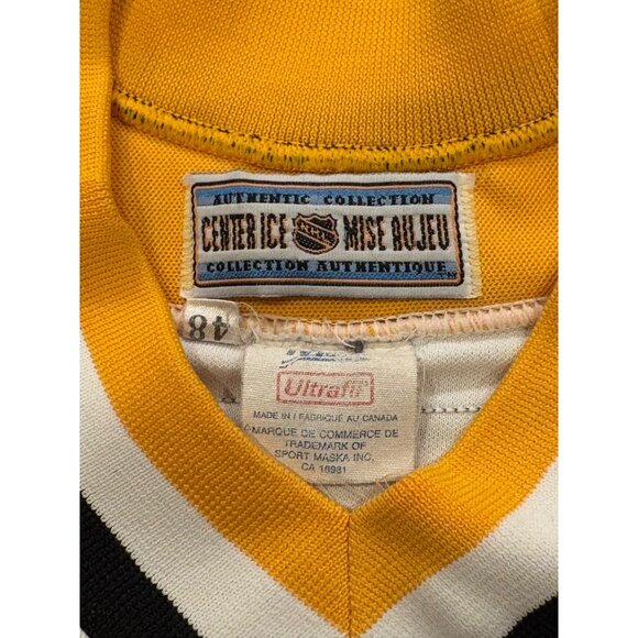 1992-1993 CCM Center Ice Pittsburgh Penguins Mario Lemieux #66 Jersey Men's 48 - Picture 8 of 10